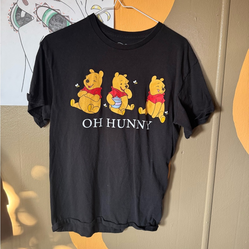 Disney Black and Yellow Winnie the Pooh T-Shirt